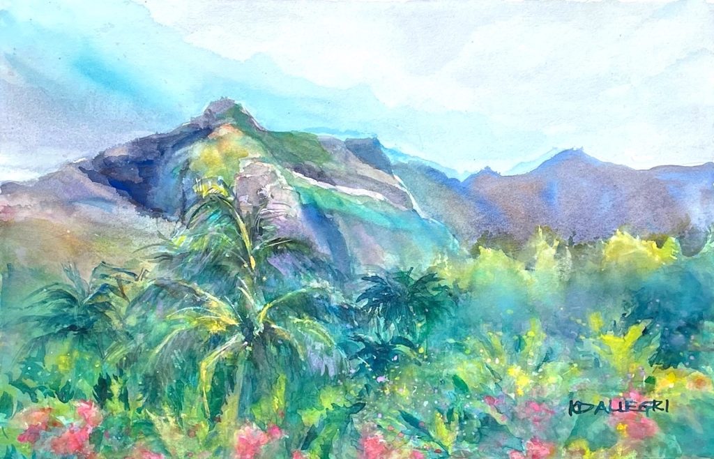 Kathy Allegri - Steep Stands the Mountain