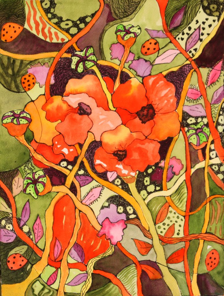 Chereen Tanner - Grandma's Poppies